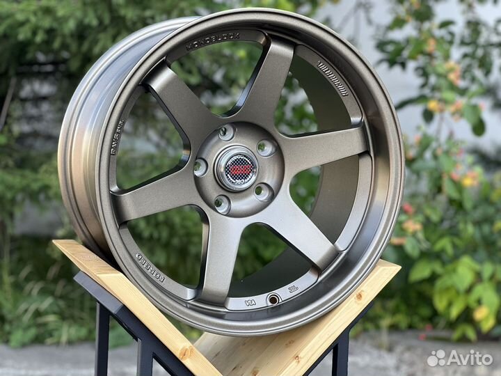 Разноширокие диски Rays TE37 9.5/10.5 5x120