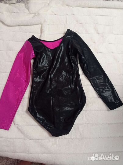 Купальник гимнастический черный