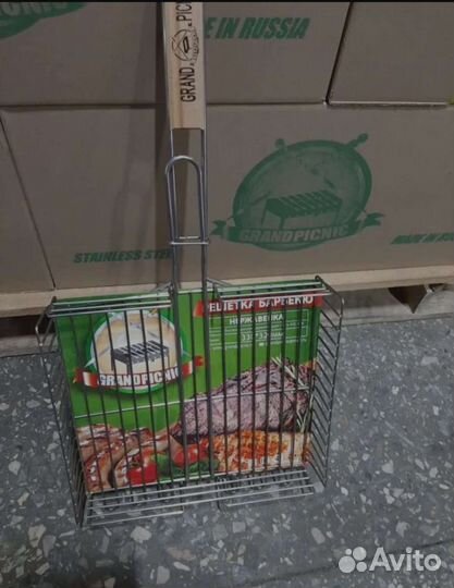 Решётка Барбекю 330х320 мм(Нержавейка aisi 304)