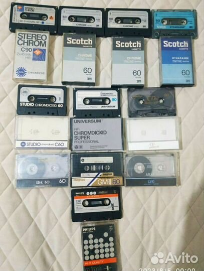Аудиокассеты хром