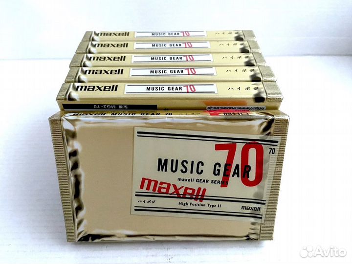Аудиокассета Maxell Music Gear MG-2 70 - 2000 г