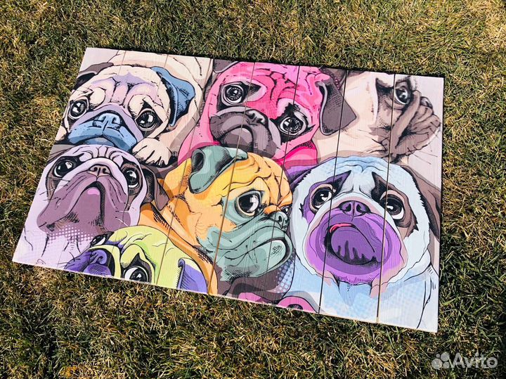 Картина на досках