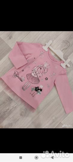 Платье туника лосины костюм для девочки 98 92