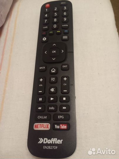 Пульт д/у оригинал