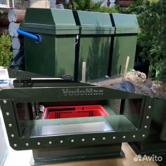 Полный прудокомплект “VodoMan” для пруда 100м2