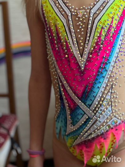 Купальник для художественоой гимнастики 122-130