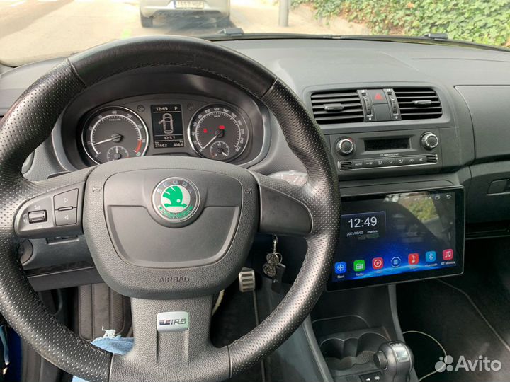 Магнитола Skoda Fabia 2 Android