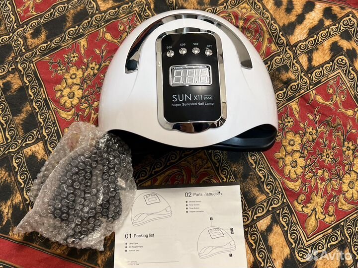 Лампа для ногтей новая