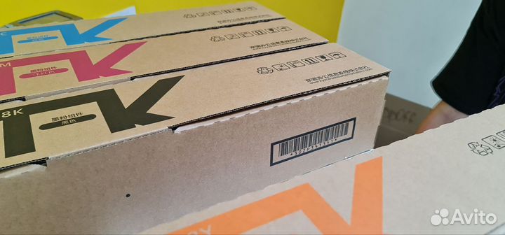 Картриджи комплект 4шт TK-8118 для Kyocera M8124