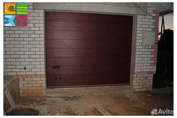 Гаражные ворота alutech