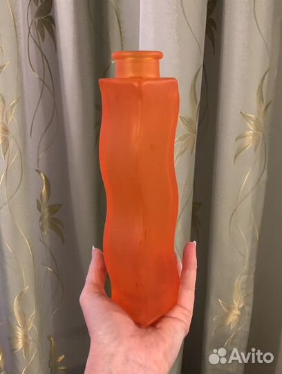 Цветное стекло: ваза Икеа