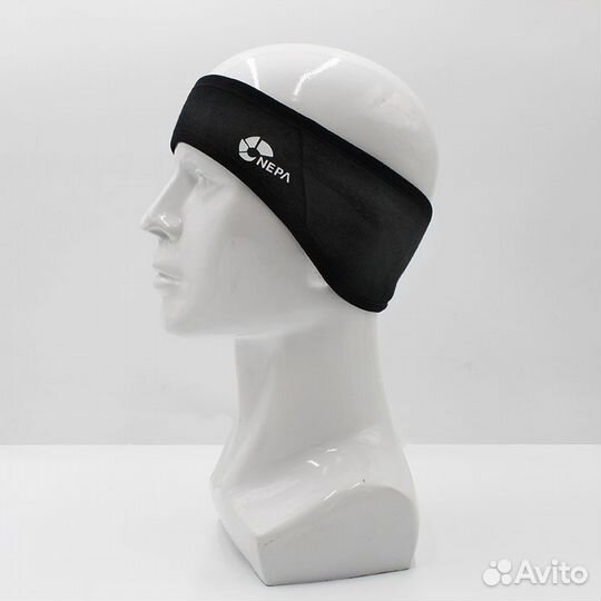 Повязка спортивная на голову теплая