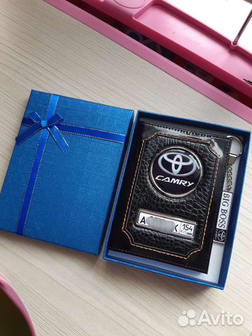 Обложка на авто документы с маркой авто