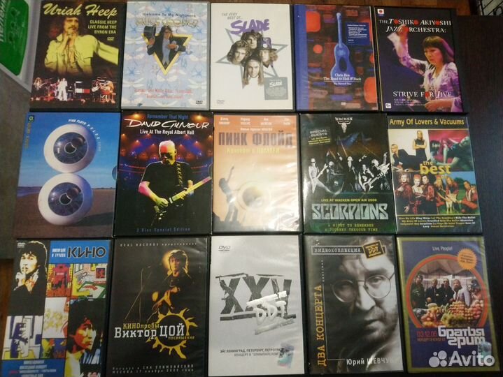 DVD диски с Российскими и Зарубежными фильмами