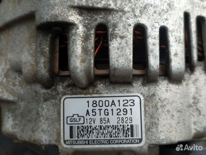 Гениратор mitsubishi ASX 1.6