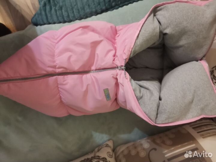 Зимний конверт на выписку