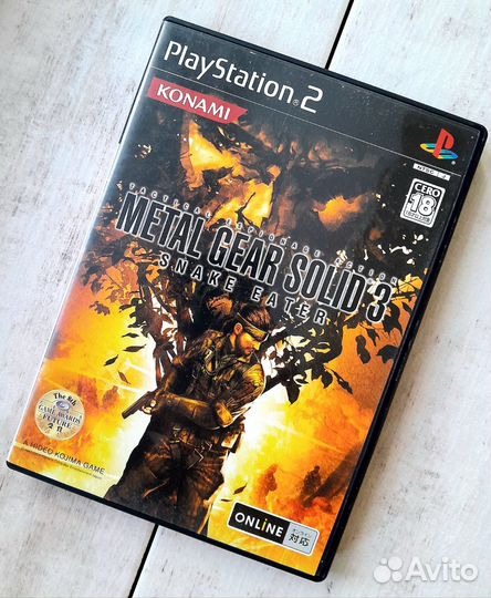 Metal Gear Solid 3: Snake Eater PS2 Лицензия