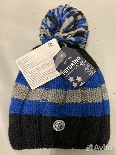 Шапка для мальчика новая 54р