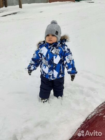 Зимний костюм для мальчика 86