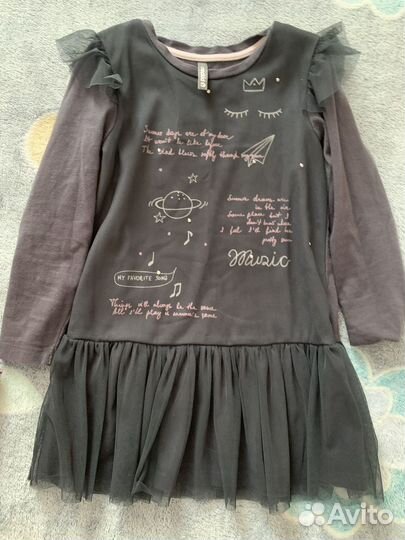 Вещи пакетом на девочку 104 110