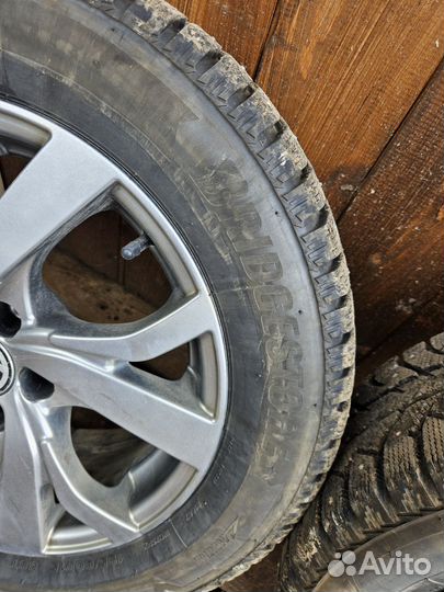 Зимние колеса на volkswagen polo r15
