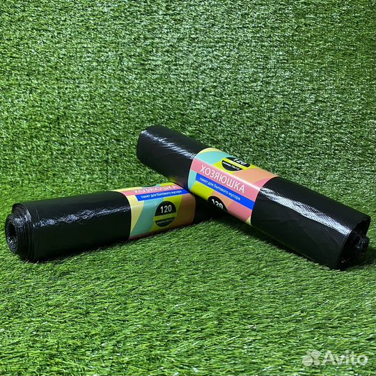 Пакет мусорный 120 лит 45шт