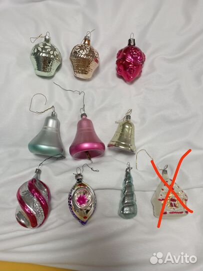 Ёлочные игрушки СССР