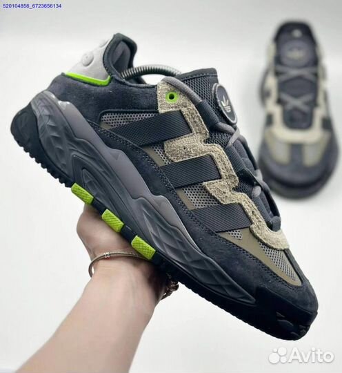 Кроссовки Adidas Niteball Grey (Арт.97666)