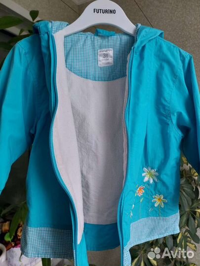 Ветровка плащ детский