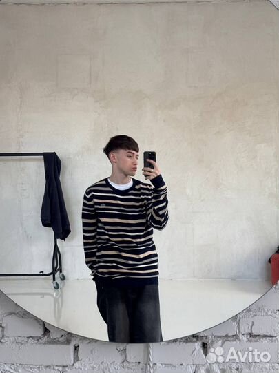 Винтажный разноцветный свитер Lacoste