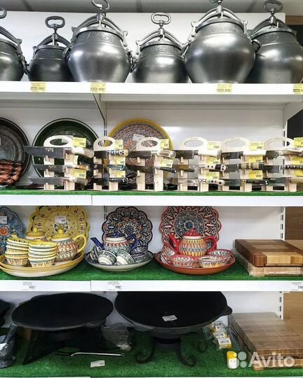 Казаны, печи, посуда