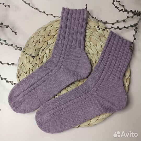 Носки вязаные ручной работы универсальные