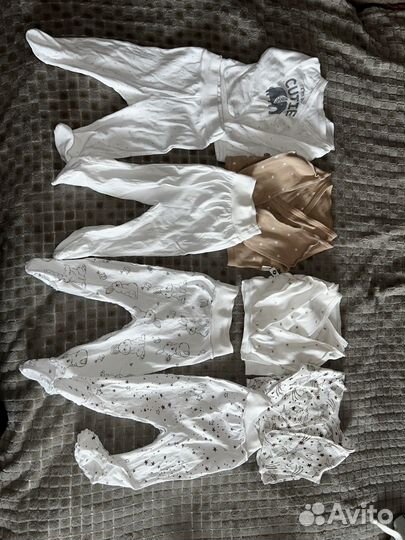 Детские вещи пакетом на девочку 56 62