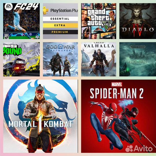 Игры PS4/PS5 PS +, EA Play