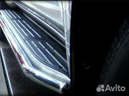 Пороги Toyota Land Cruiser Prado 150,2017-наст.вр