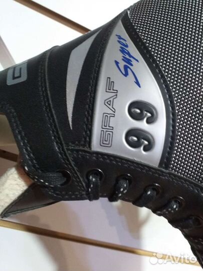 Коньки большие 47pp. graf как новые