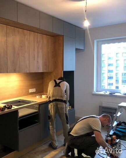 Сборка мебели за 1 день / Сборка кухни