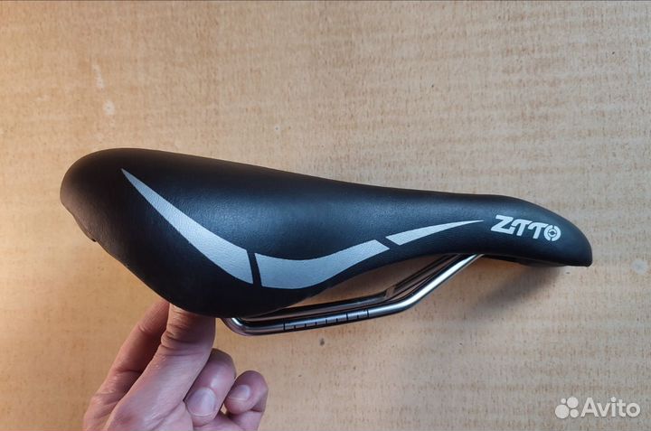 Велосипедное седло ztto, эргономичное с вырезом
