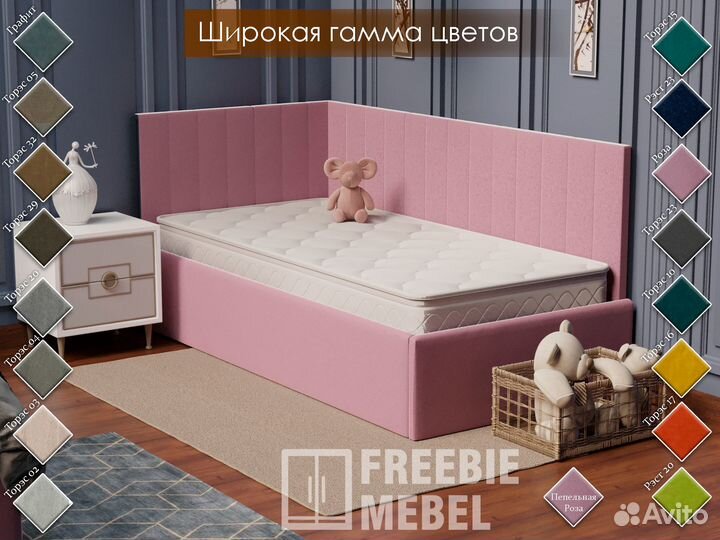 Детская кровать 80/160 с матрасом