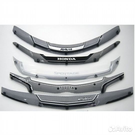 Дефлектор на капот автомобиля (мухобойка)