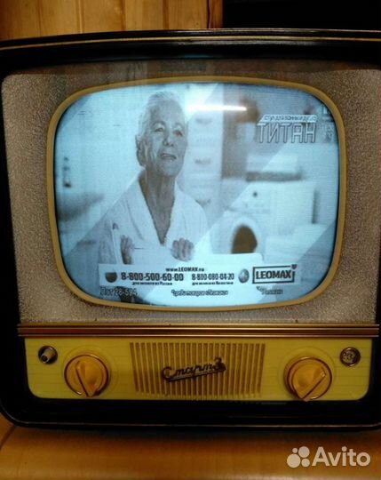 Телевизор ламповый СССР 