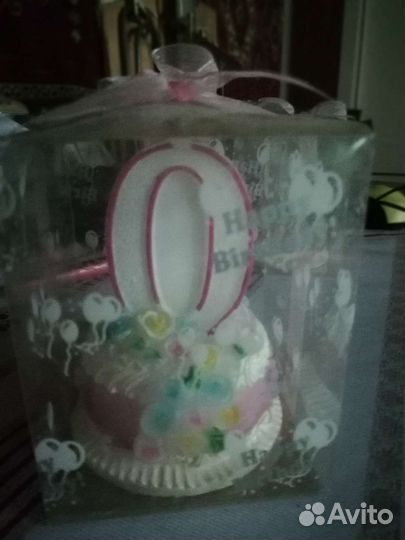 Свечи с цифрами на день рождения