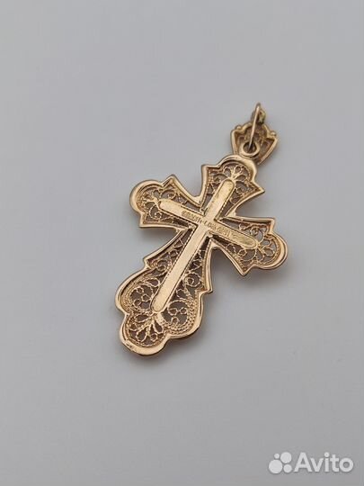Золотой крест 585 5.89гр