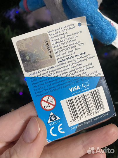 Коллекционный талисман олимпийских игр в Лондоне