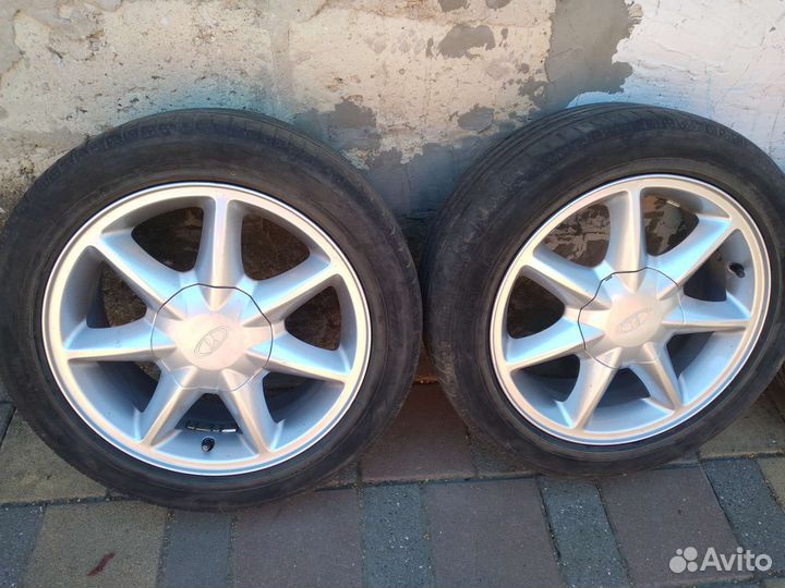 Диски r 15 летние на ваз с резиной