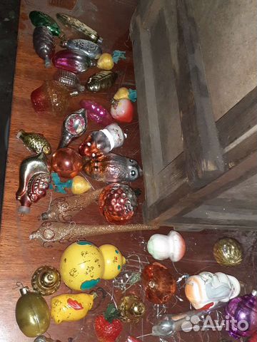 Игрушки ёлочные СССР ретро винтаж обмен доставка