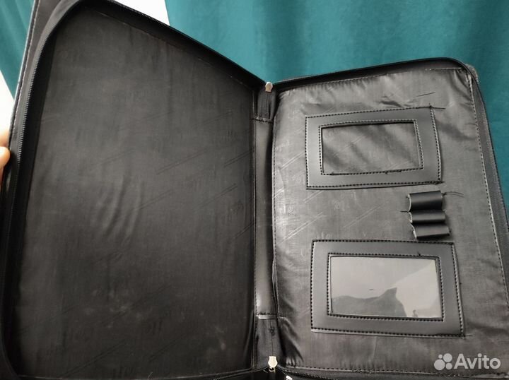 Кожаная папка для документов