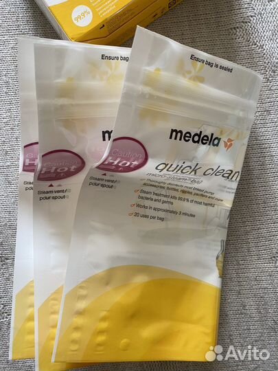 Пакеты для стерилизации в микроволновке Medela