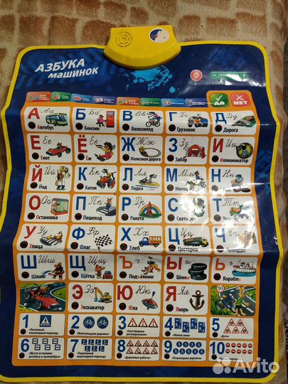 Говорящая азбука плакат