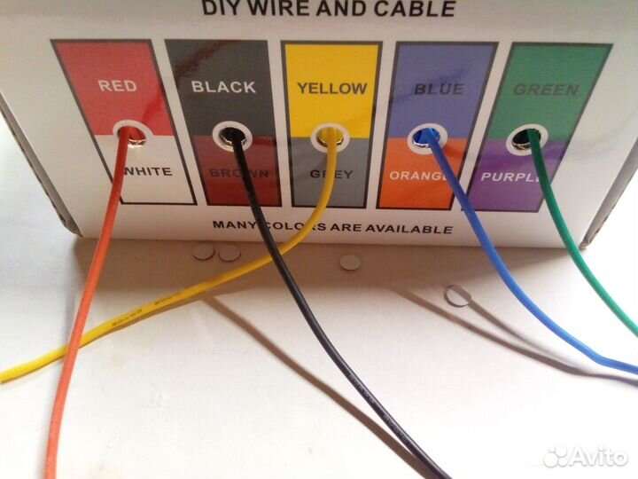 Силиконовый провод 20AWG 200C многожильный